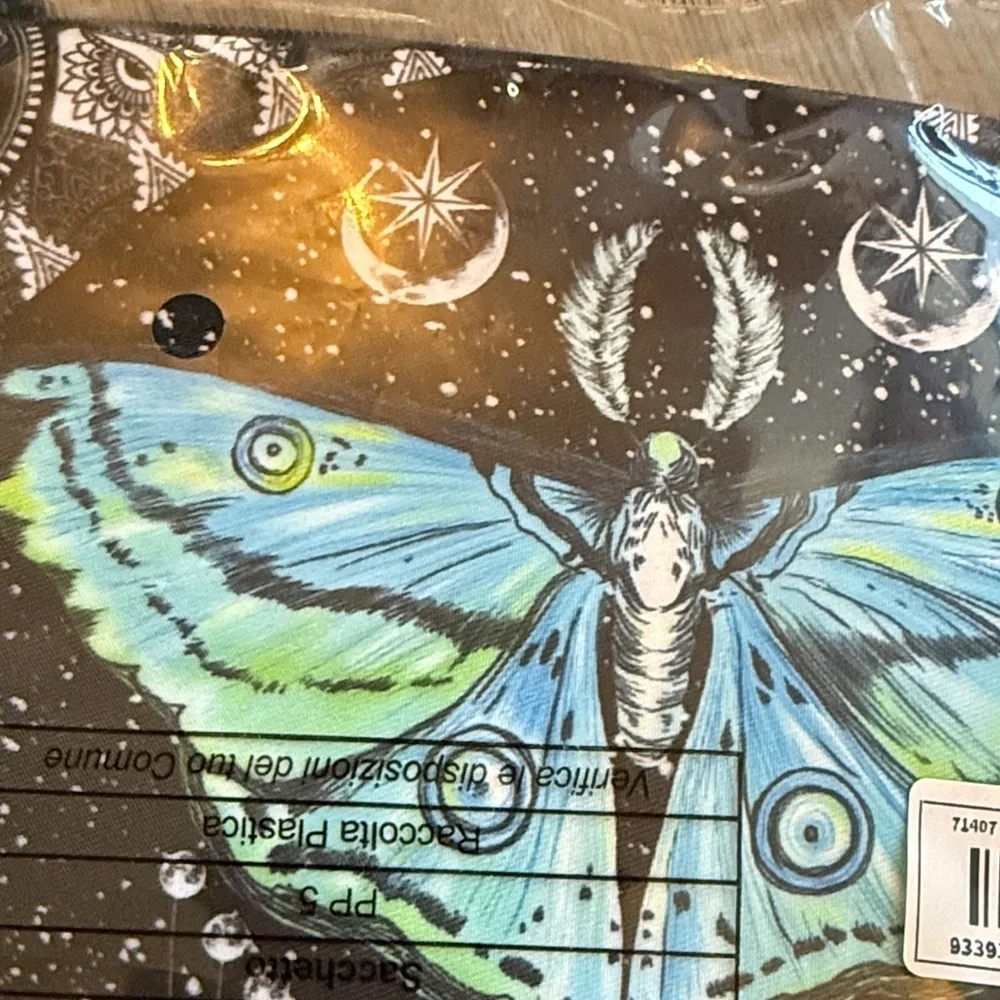 Set of 2 Graphic zipper pouch